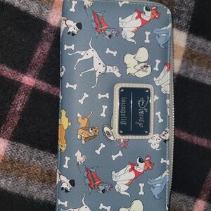 Disney Loungefly Dog Print Wallet